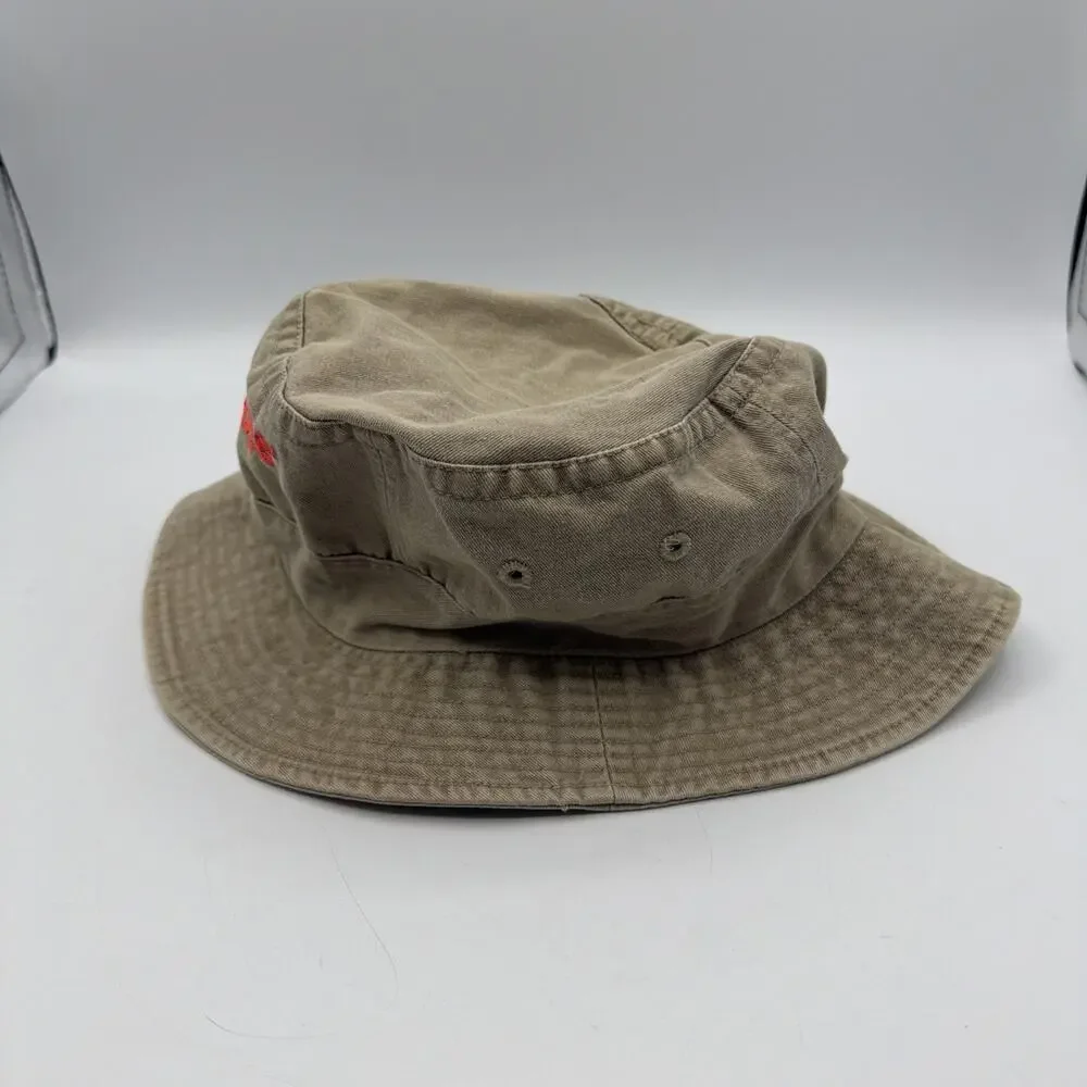 Authentic D.A.R.E. Bucket Hat, Khaki 90s Retro Adult Size - Picture 2 of 7